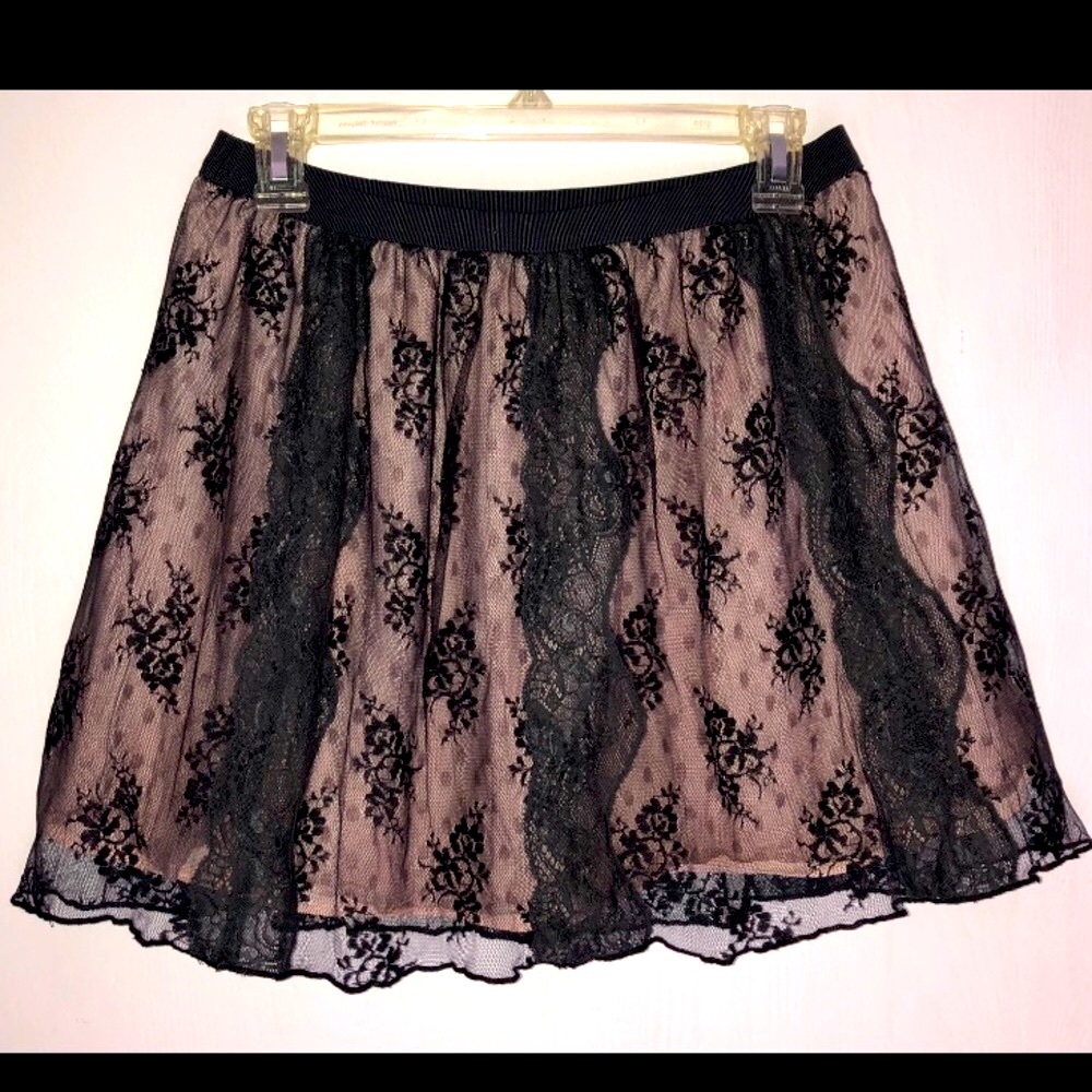 Three Layered Lace Skirt